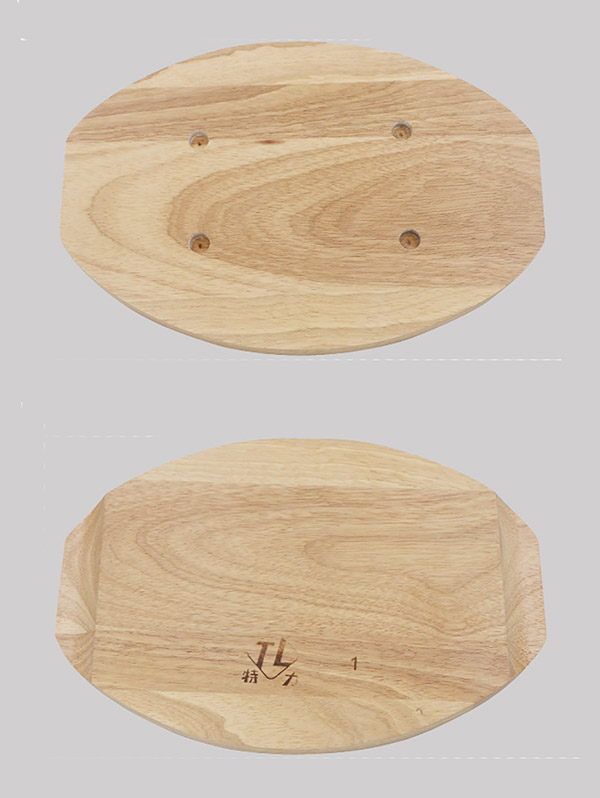 Chảo gang oval đế gỗ Shenzhen SL2082.