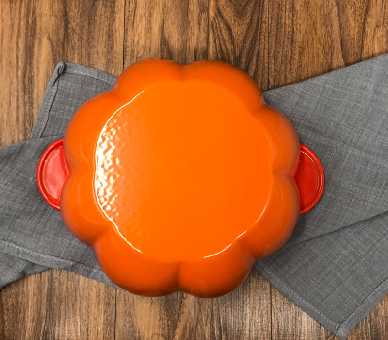 Nồi gang trái cà chua 24cm Telssida TC21.