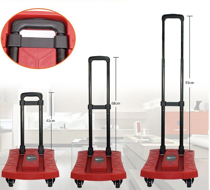 Xe kéo hàng có tăng giảm độ dài LeHui TC03B.