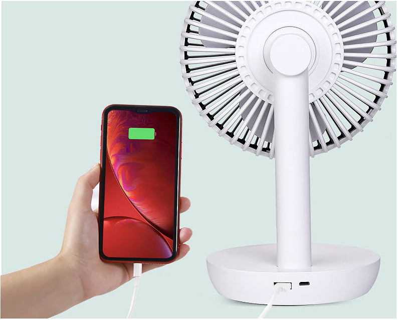 Quạt bàn mini dùng pin sạc Yongheyi YHY0056