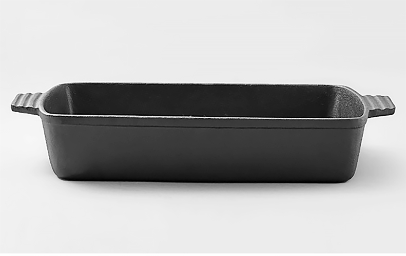Thố gang chữ nhật Telssida D33 size 33cm.