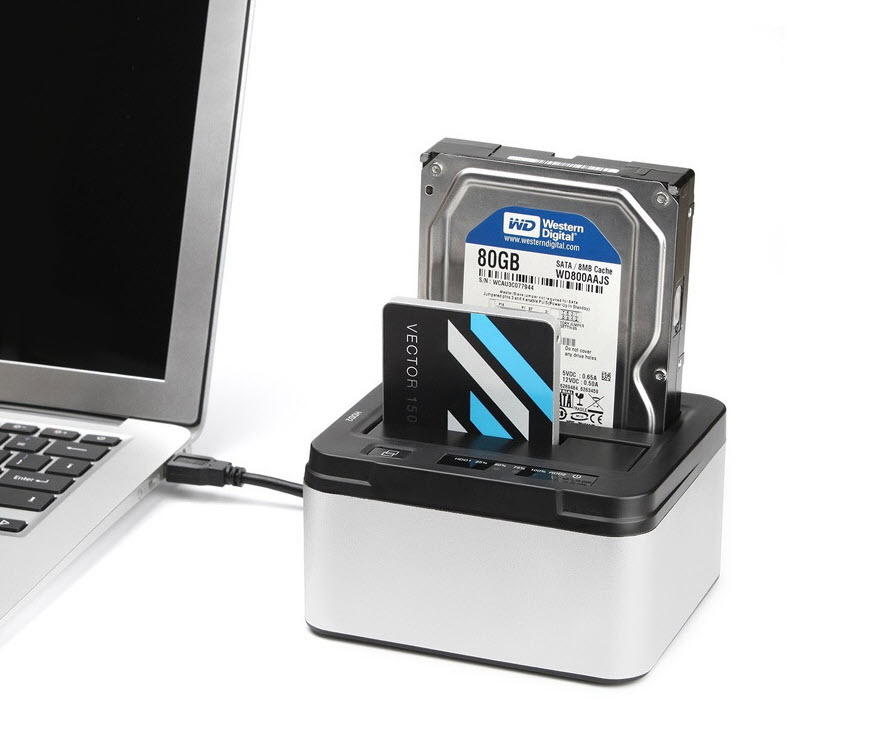 Dock gắn ổ cứng đôi Seatay HD622