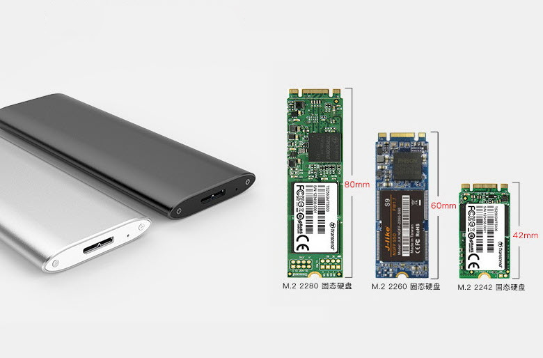 Box đựng ổ cứng SSD M.2 Seatay HD0001