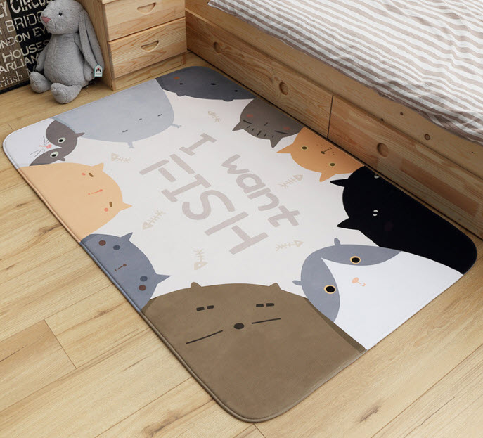 Thảm lót chân vải cotton Dexi DX004.
