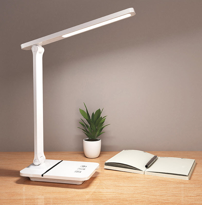 Đèn led để bàn cảm ứng 14w Silver YZYP002.