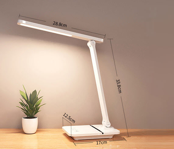 Đèn led để bàn cảm ứng 14w Silver YZYP002.