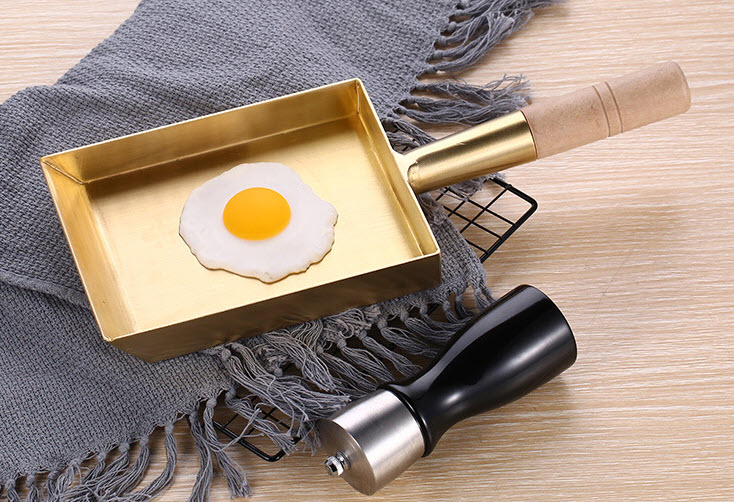 Chảo đồng nguyên chất handmade Xiangfu XF012.