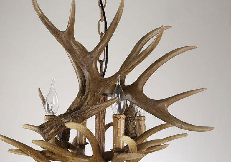 Đèn thả trần treo trần sừng nai Yixi YX023.