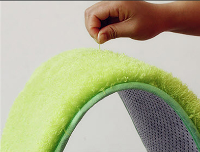 Thảm chùi chân hình oval BoXiao nhiều màu và kích thước BX004