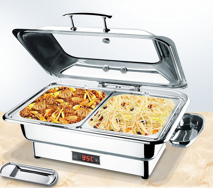 Nồi hâm nóng thức ăn buffet bằng điện 9L Bedin D016