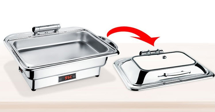Nồi hâm nóng thức ăn buffet bằng điện 9L Bedin D016
