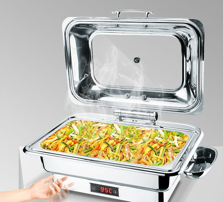 Nồi hâm nóng thức ăn buffet bằng điện 9L Bedin D016