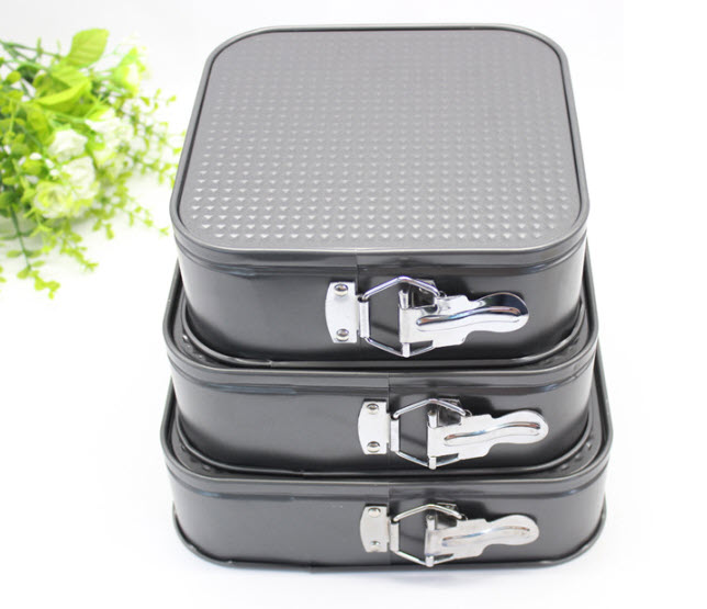 Khuôn nướng bánh set 3 cái thép carbon chống dính SK3206