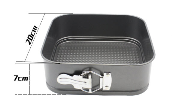 Khuôn nướng bánh set 3 cái thép carbon chống dính SK3206