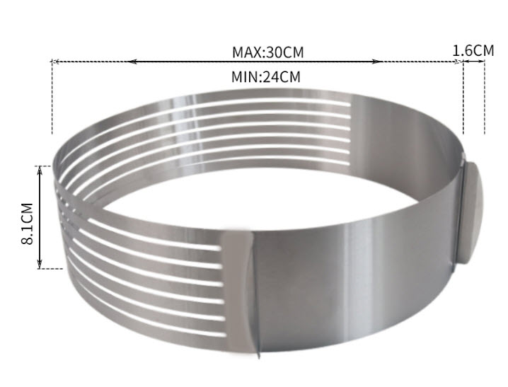 Khuôn cắt lát bánh 25-30cm ShengKun SK3182