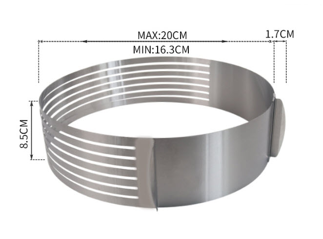 Khuôn cắt lát bánh 25-30cm ShengKun SK3182