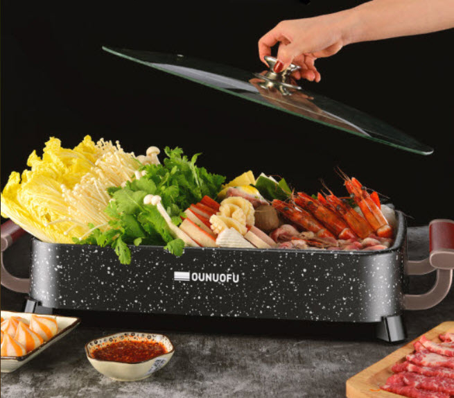 Nồi đa năng phủ vân đá Onofo ONF38C