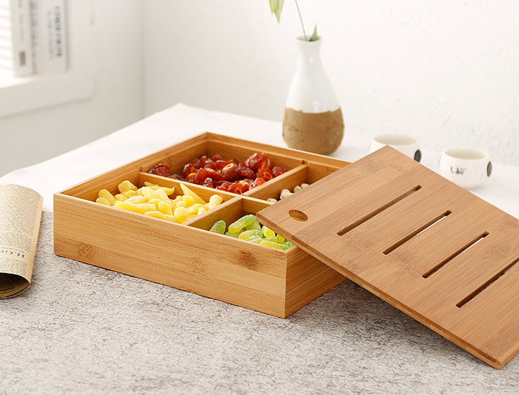 Hộp đựng bánh mứt ngũ cốc uống trà mời khách ngày tết KYS01