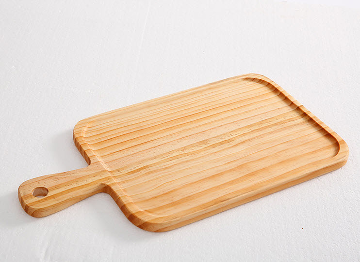 Khay gỗ đựng đồ ăn, đồ nướng bbq cho nhà hàng quán nướng KYS2596