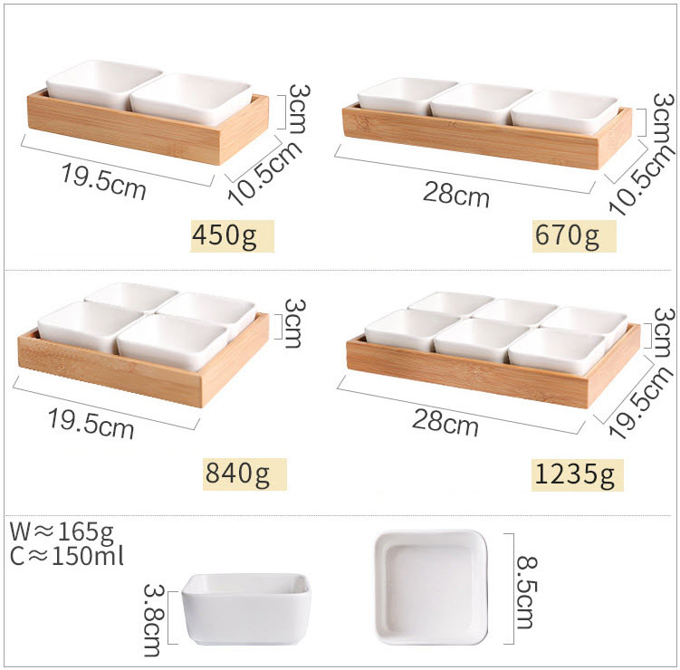 Khay đựng bánh kẹo trái cây gia vị Kiyoshi KYS008