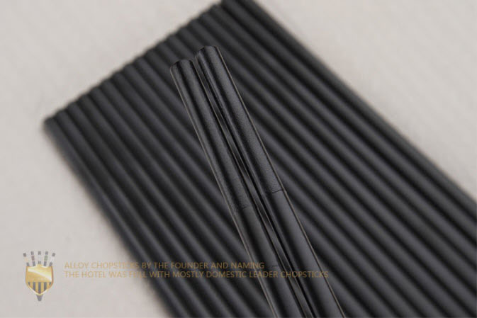 Đũa ăn melamine đuôi hoa văn KMD S525J
