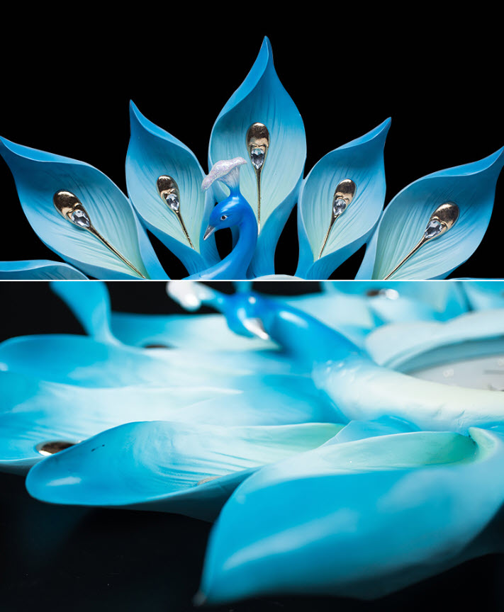 Đồng hồ treo tường 3D Peacock ArtTime ZB0060