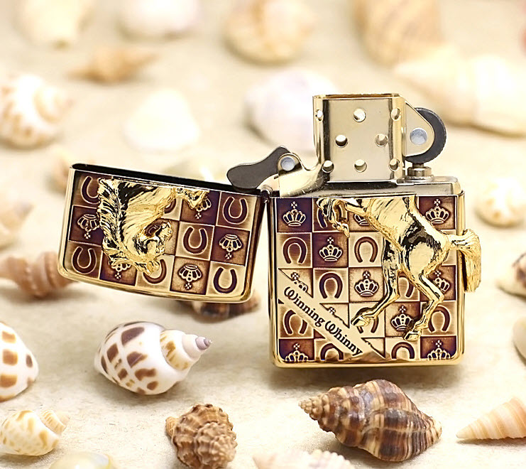 Bật lửa hộp quẹt mạ vàng Zippo ZBT53C