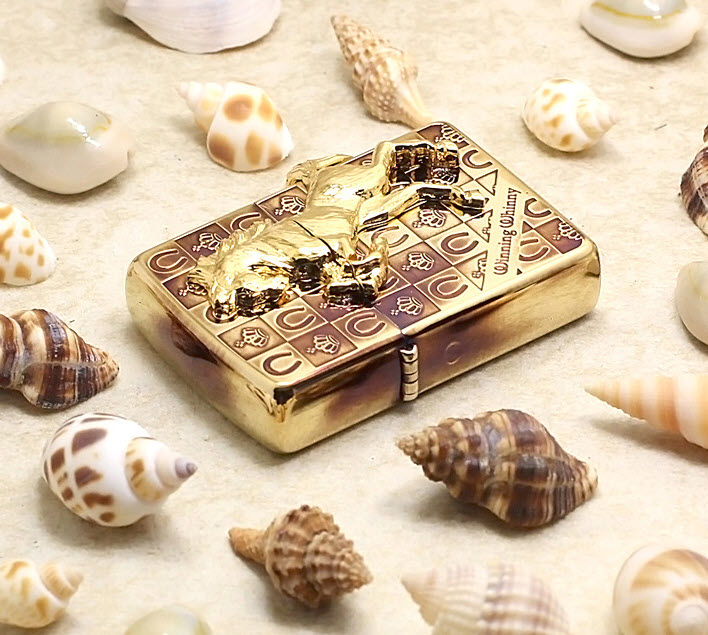 Bật lửa hộp quẹt mạ vàng Zippo ZBT53C