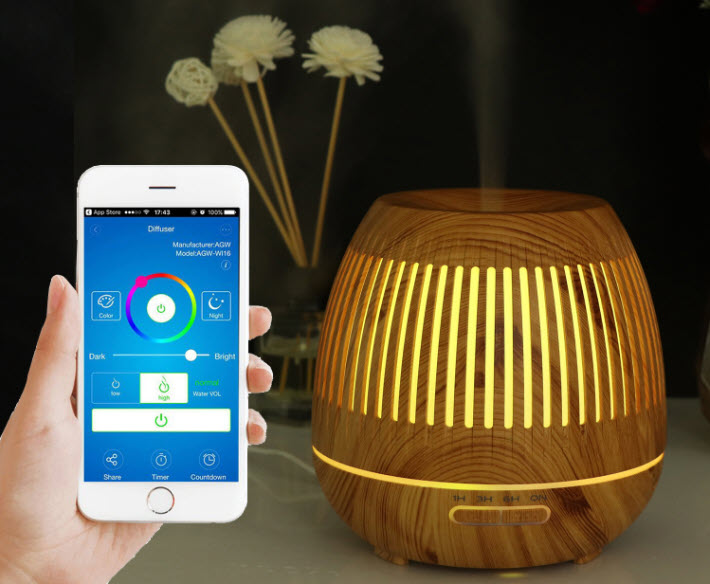 Máy tạo ẩm phun sương kết nối wifi Nagomi YX130