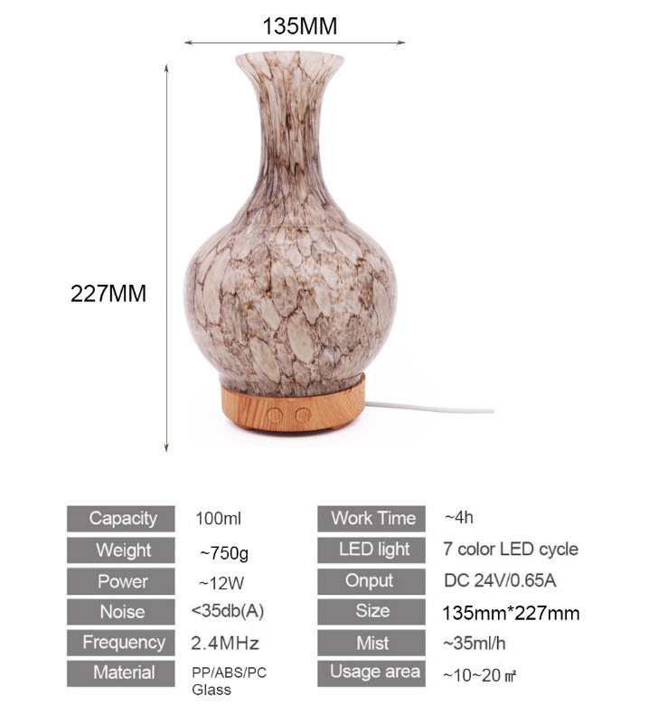 Máy tạo ẩm phun sương tinh dầu Nagomi YX008