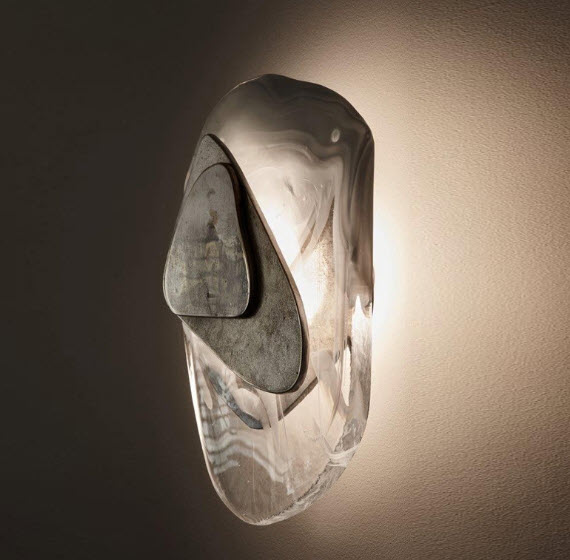 Đèn tường led hổ phách Reble CZ2028