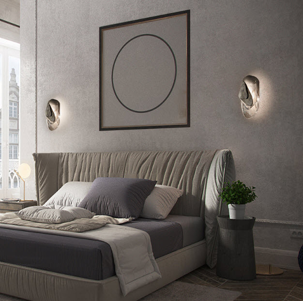 Đèn tường led hổ phách Reble CZ2028