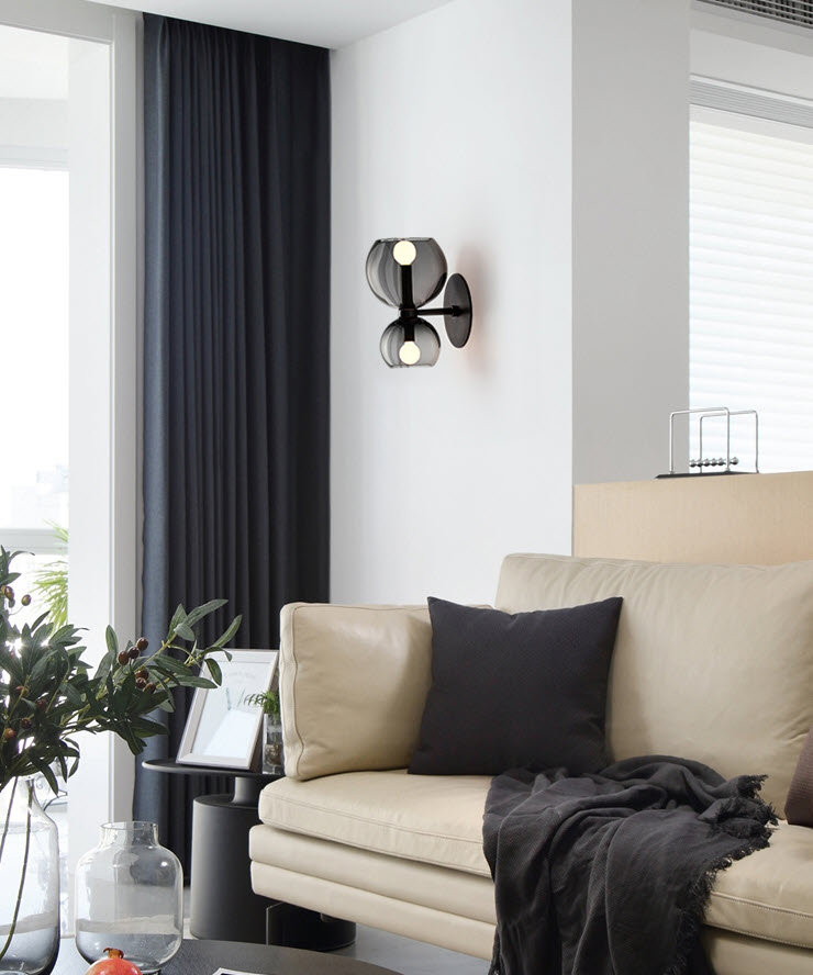 Đèn tường led bóng thủy tinh Reble HH056