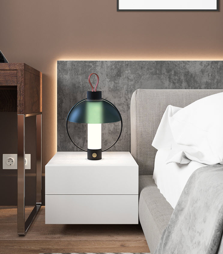 Đèn để bàn đèn đầu giường Reble RY8072
