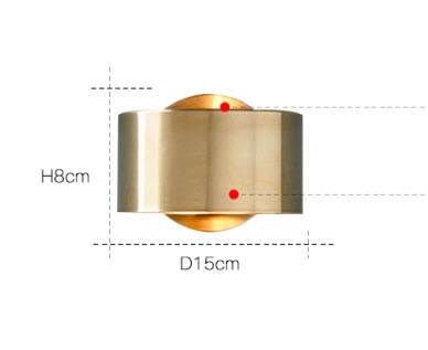 Đèn tường đèn gắn đầu giường Reble OC003