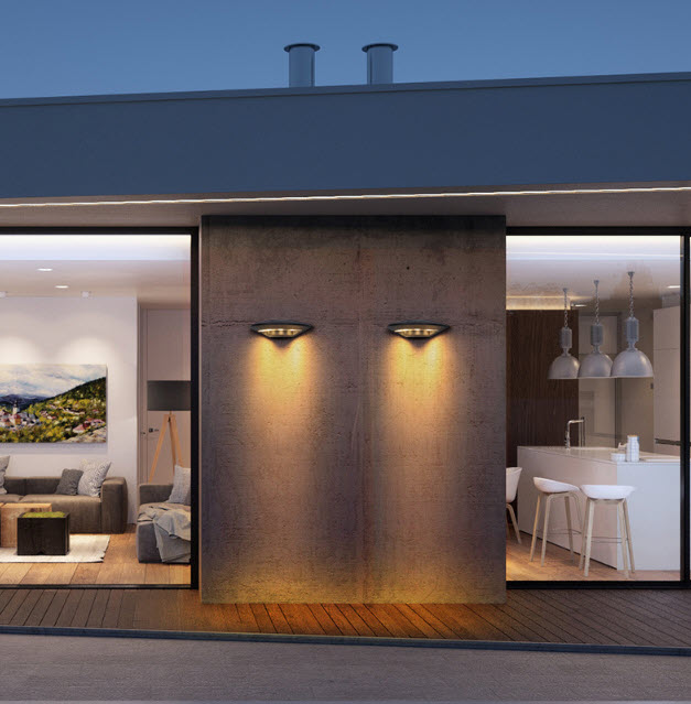 Đèn tường đèn gắn ngoài trời Keyan MB8346