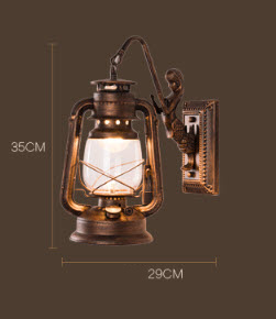 Đèn tường đèn treo tường cổ điển Kassaton B00331S