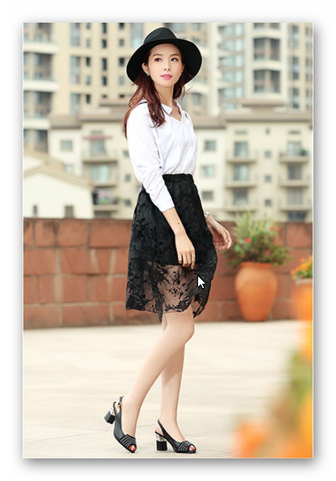 Giày cao gót đế vuông chất liệu da mềm, êm chân đi lại dễ dàng NQ15.