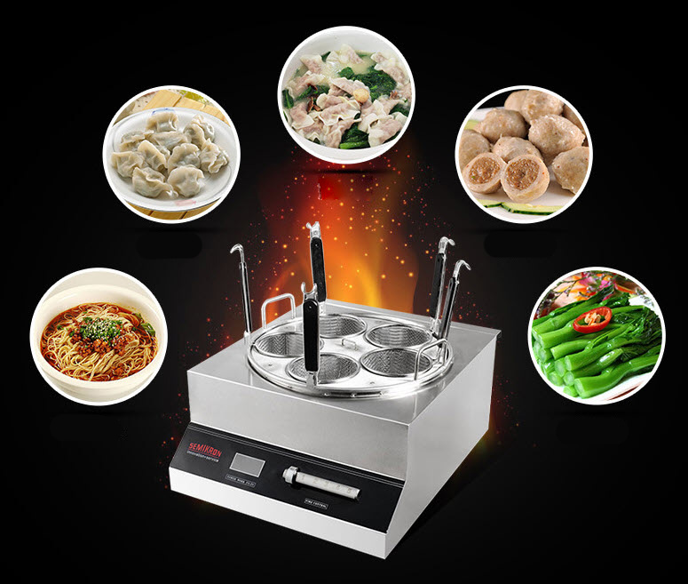 Bếp trụng mì há cảo thực phẩm Semikron TSZML01