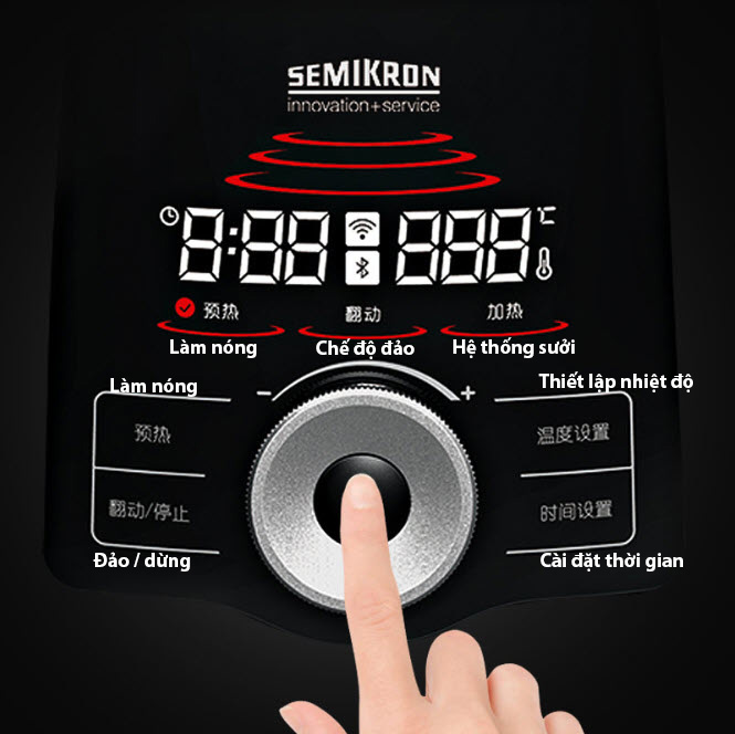 Nồi đa năng tự động Semikron CM810