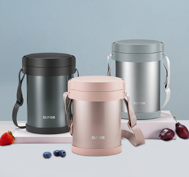 Hộp cơm giữ nhiệt 4 ngăn 2300ml Supor KF20AD10