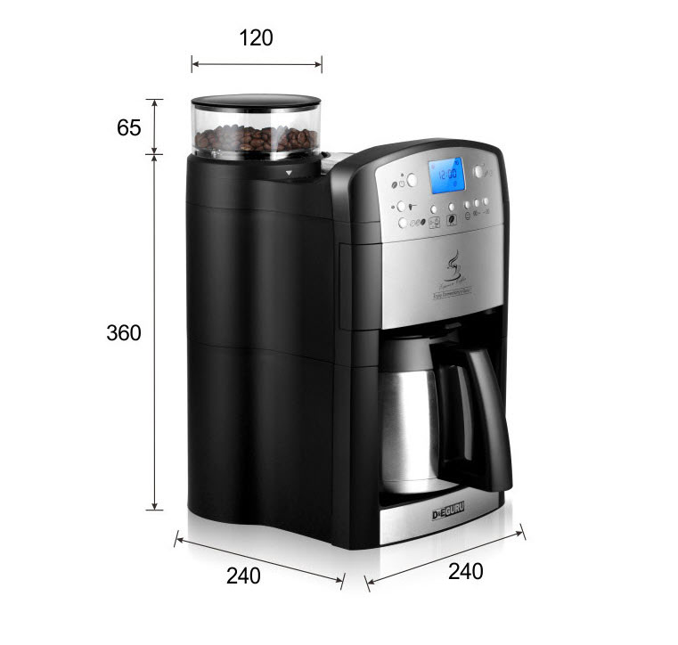 Máy pha cà phê tự động Deguru DCM208