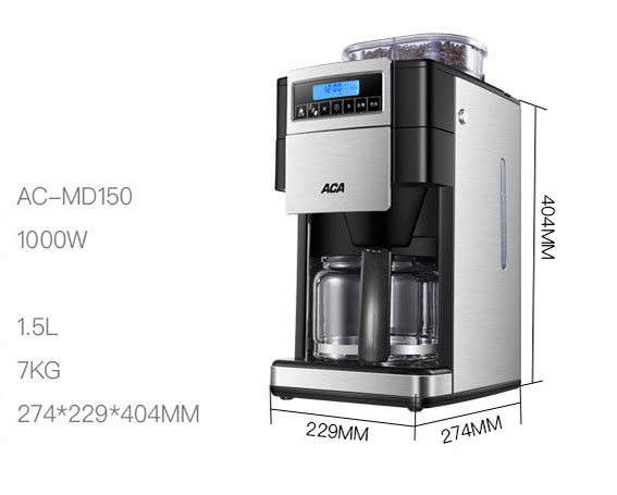 Máy pha cà phê tự động ACA ACMD150