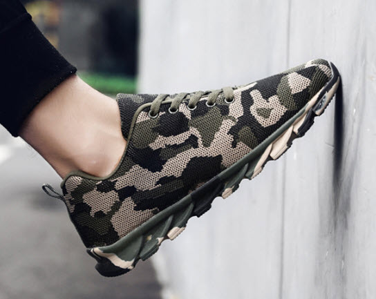Giày sneaker bé trai Army QTX1731