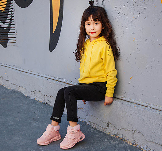 Giày sneaker bé gái 16 - 22cm Yiwu YW1585