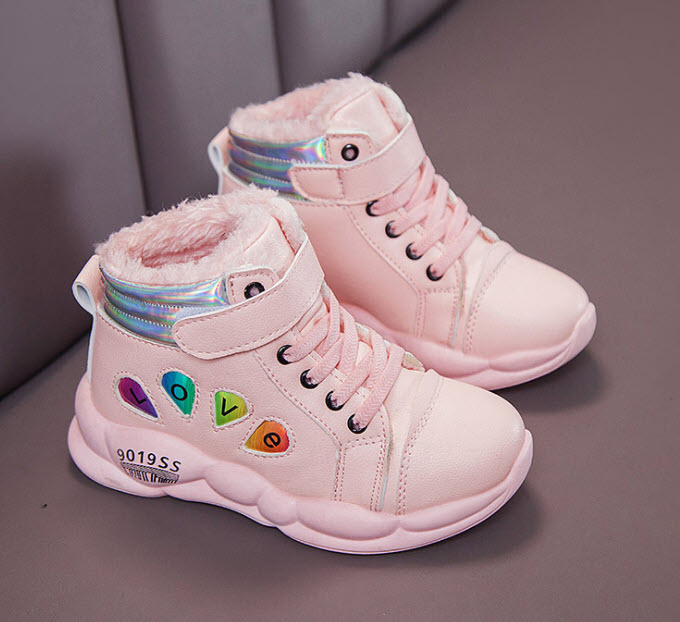 Giày sneaker bé gái 16 - 22cm Yiwu YW0108