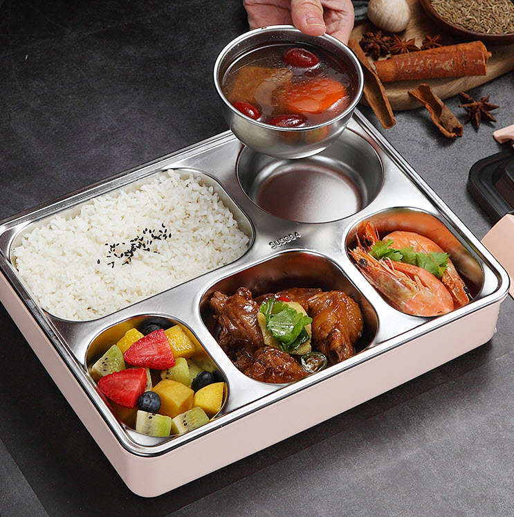 Hộp đựng cơm 5 ngăn khay cơm phần Vandhome A07287