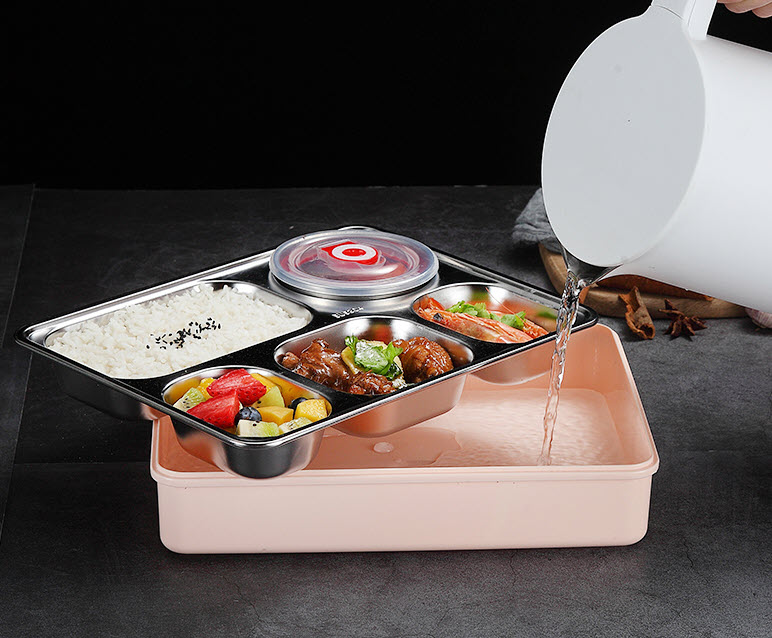 Hộp đựng cơm 5 ngăn khay cơm phần Vandhome A07287