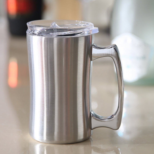 Ly đựng nước inox 304 cách nhiệt 420ml CampLeader CLD001