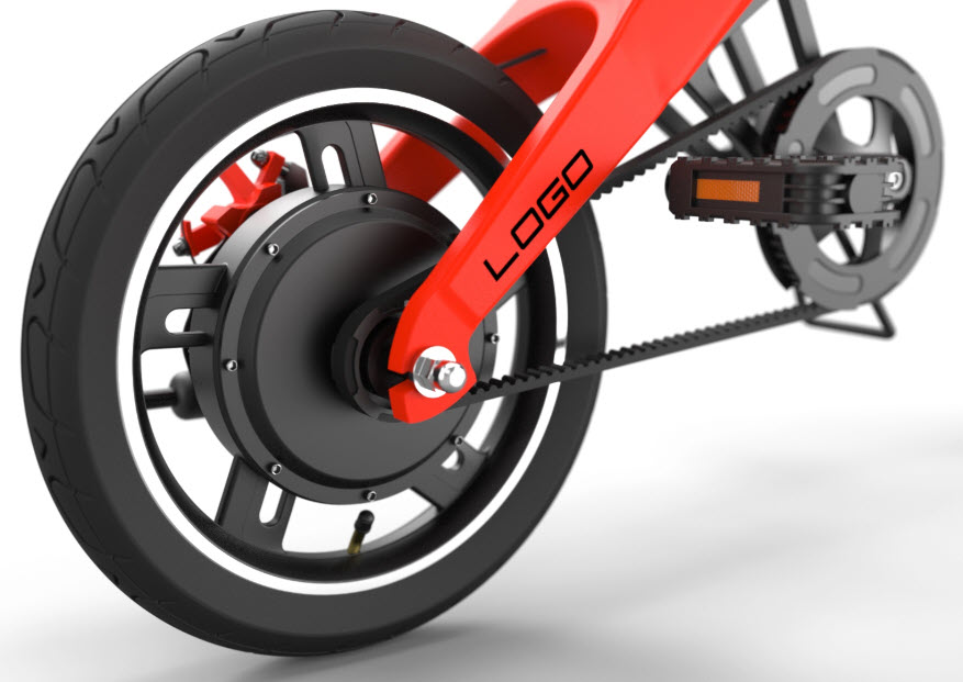 Xe đạp điện 350w HopThink YW06